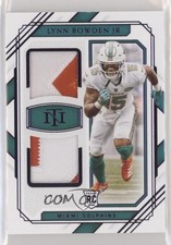 2020 National Treasures Rookie Dual Materials Purple 12/50 Lynn Bowden Jr s3g