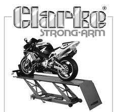 Clarke motorcycle hydraulic bike lift table used