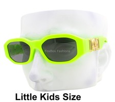 Versace Kids Sunglasses VK4429U 5369/87 Neon Green with Case Little Kids Size