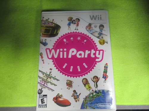 Wii Party (Nintendo Wii, 2010) Complete W/ Manual CIB Tested & Working