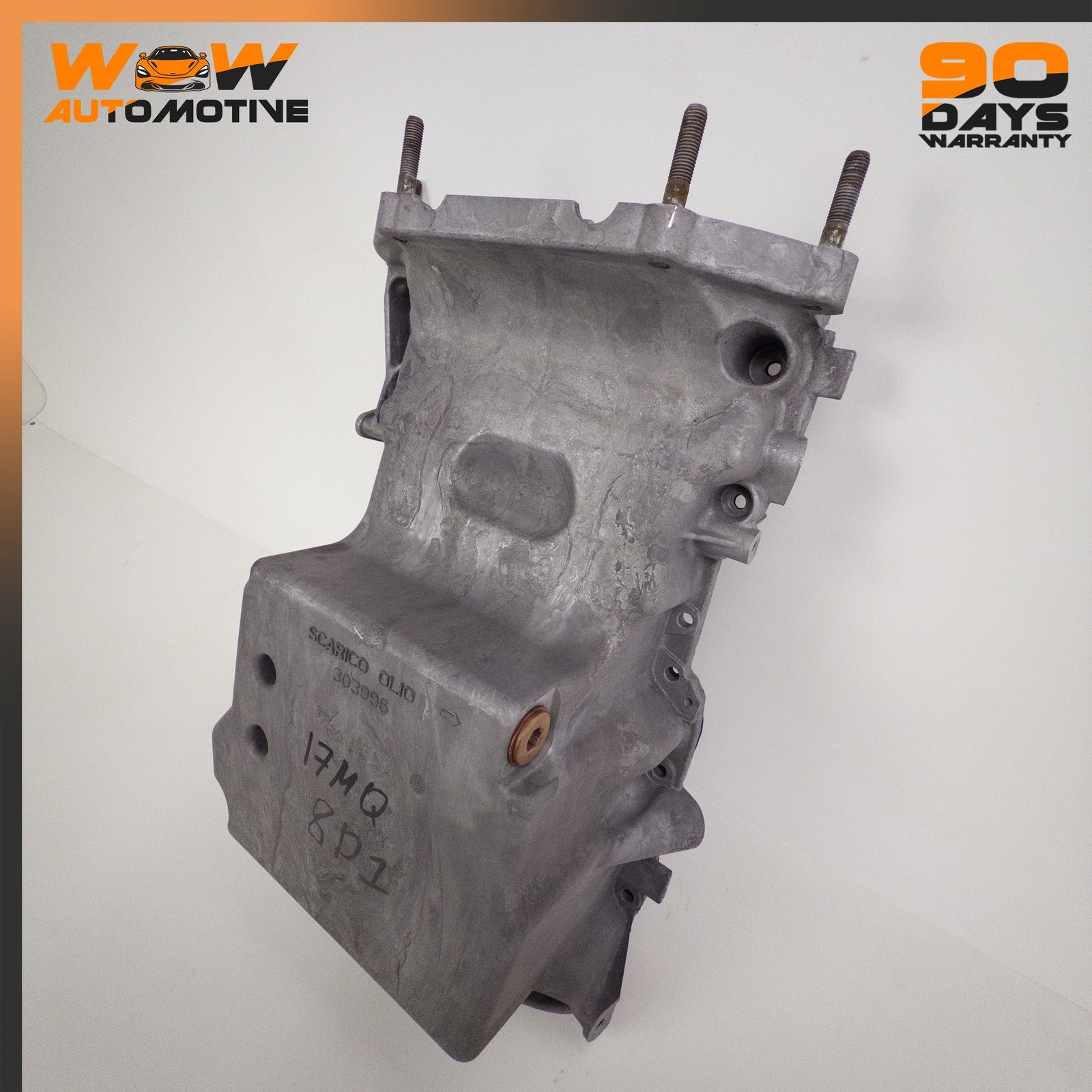 13-19 MASERATI GHIBLI 3.0L V6 ENGINE MOTOR LOWER BOTTOM OIL PAN SUMP OEM