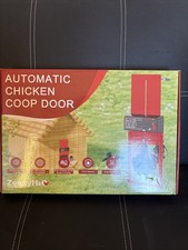 Zenxyl Loc Automatic Chicken Coup Door Solar Powered Brand New Flock Security