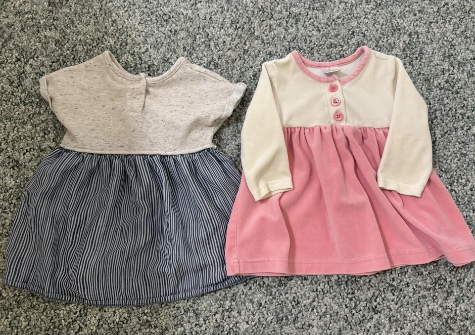 Vestidos para bebé niña/niño pequeño de 12-18 meses - Lote de 3 (Nordstrom, Hanna y Splendid) Foto 3 de 4