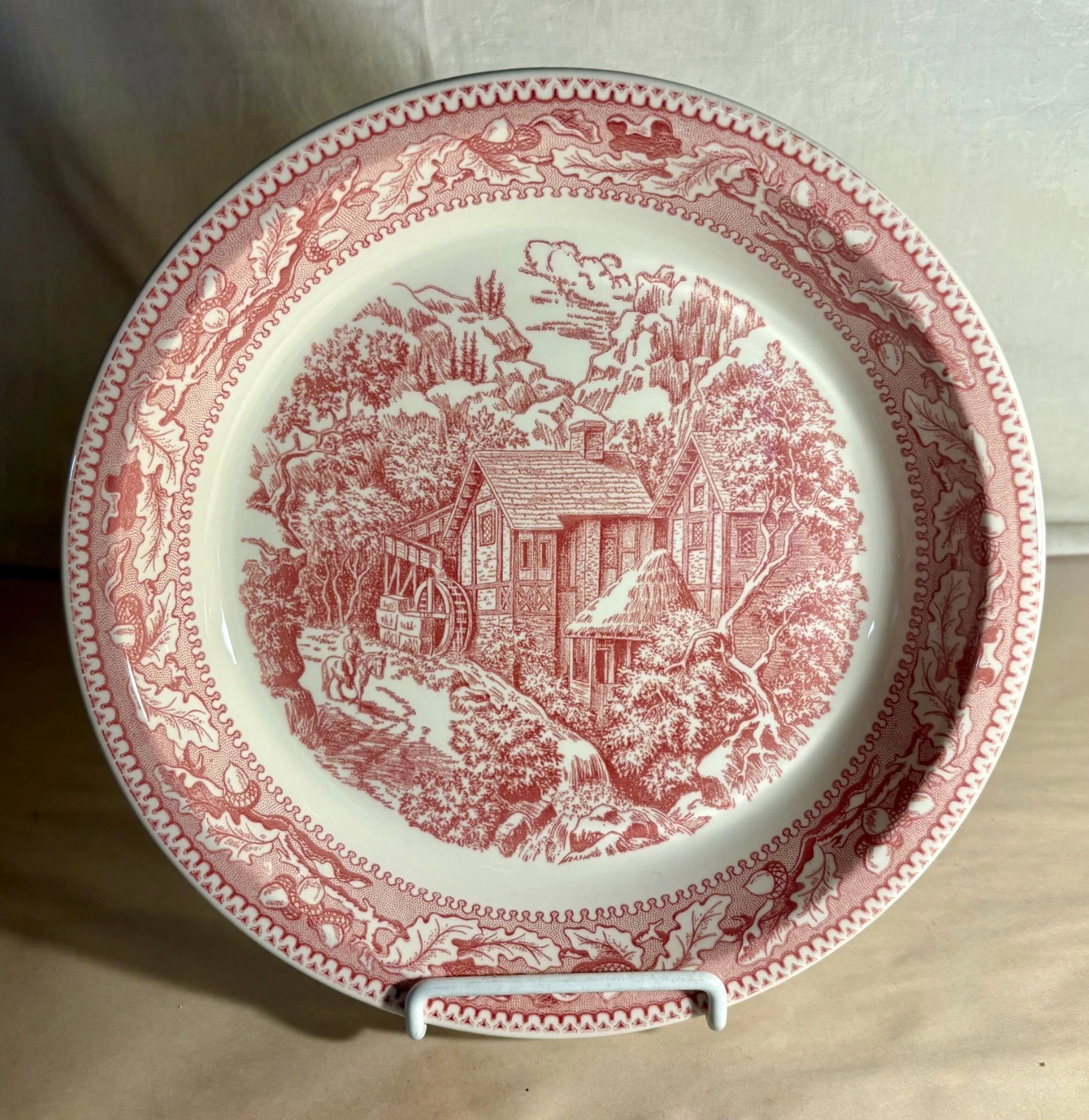Royal China Pink Memory Lane 10" Pie Plate