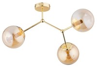 Deckenleuchten 3X40W/E14, IP20, Gold, Glamour Und Moderner Stil