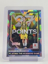 BOGDAN BOGDANOVIC 2025-26 CONTENDERS EURO NUMBERS GAME PLAYOFF /125 Q6992