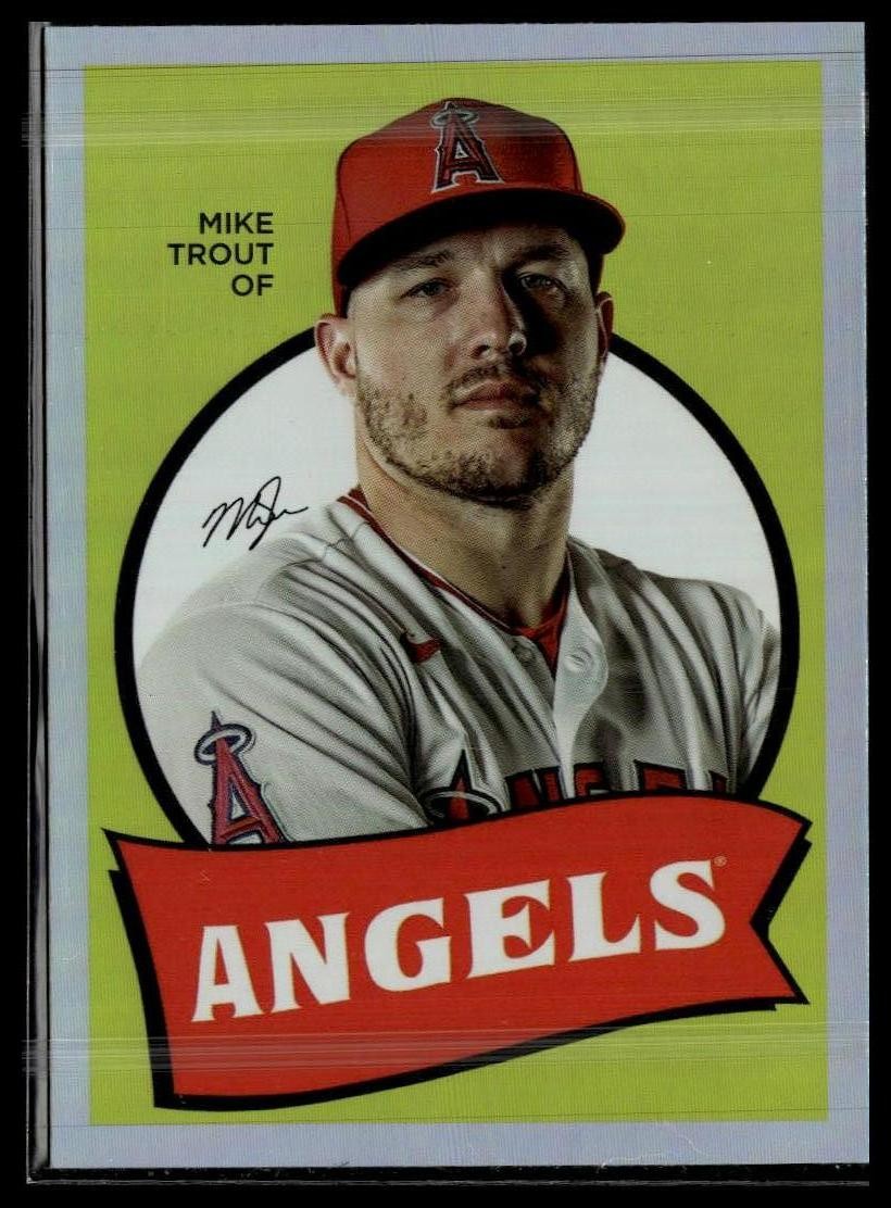 2023 Topps Archives #69T-1 Mike Trout 1969 Topps Single Player Foil