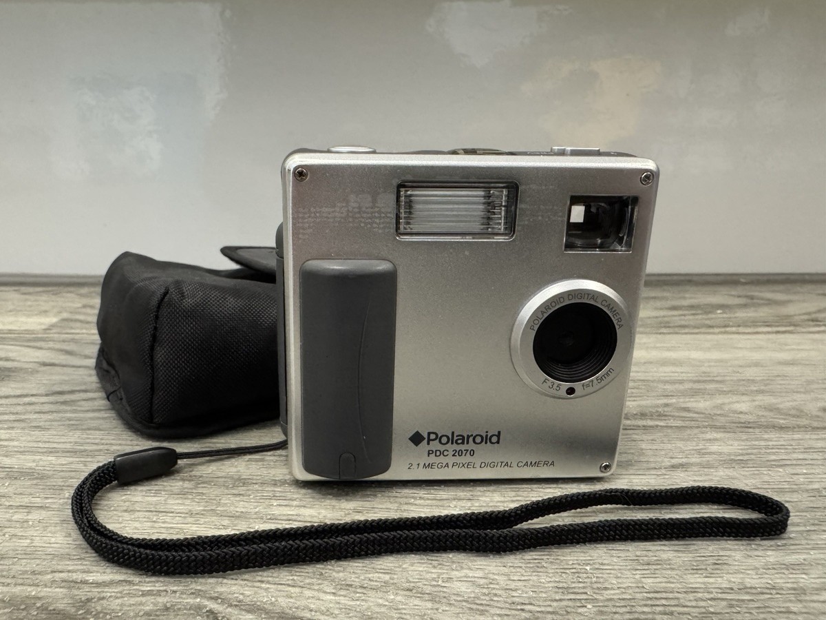 美品 Polaroid PDC 2070 ポラロイド コンパクトデジタルカメラ Polaroid PDC2070 2.1MP Digital Camera - Silver for sale online | eBay