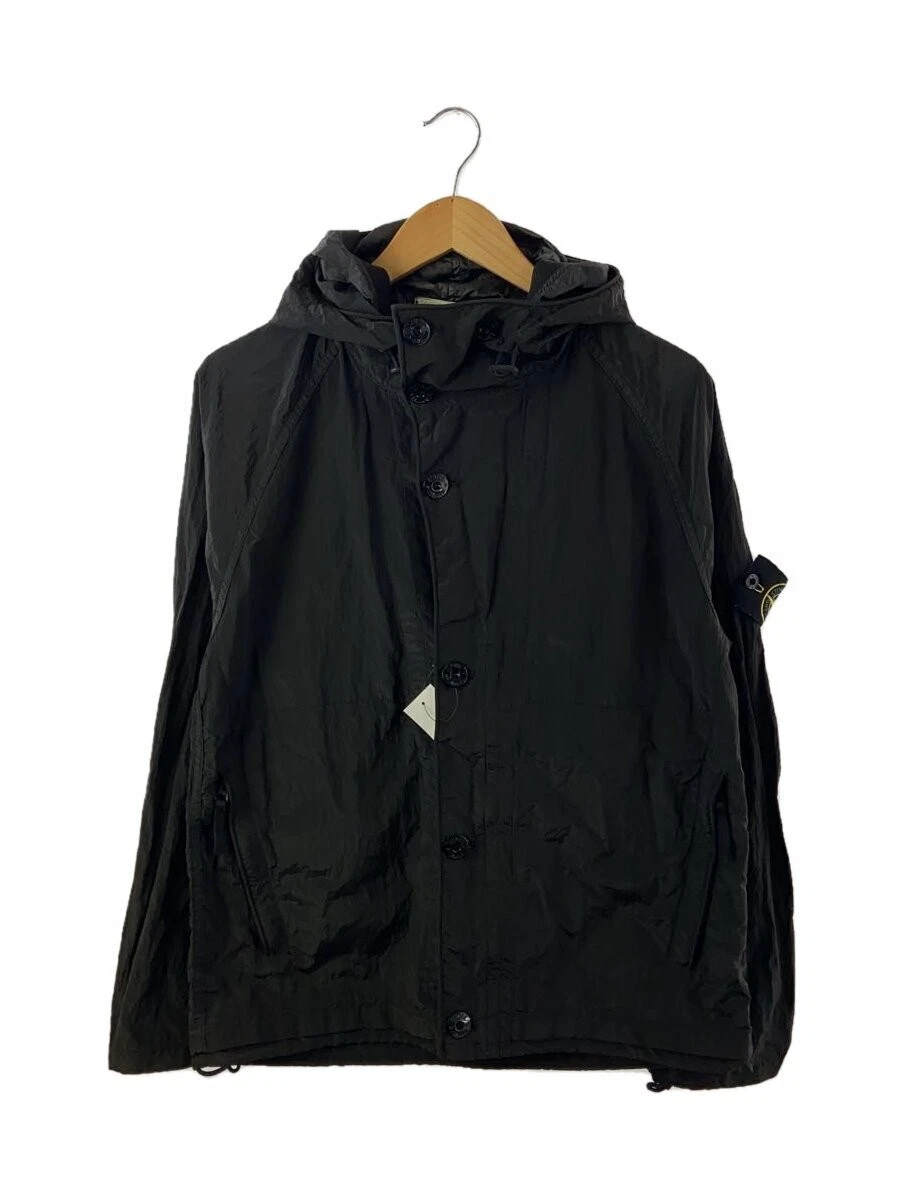 Giacca Stone Island Nylon Metallo Shimmer Nera Taglia M 601542644 #EG ADA