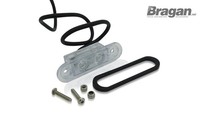 12V 24V Rot FläChenbüNdige Montage LED Klarglas Marker Licht Trailer Van 4X4 Car