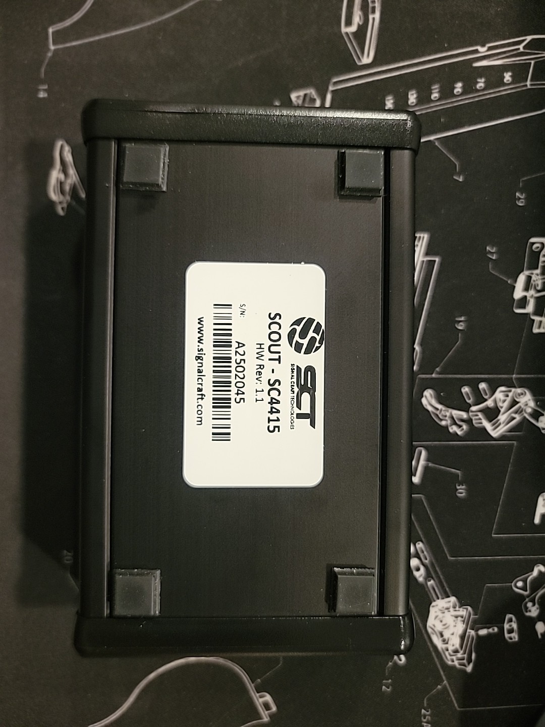 RFFE Enabled (Active License) Scout Model SC4415 Serial Bus Controller