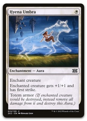 Hyena Umbra #13 (NM) Double Masters 2022 2X2 Magic MTG