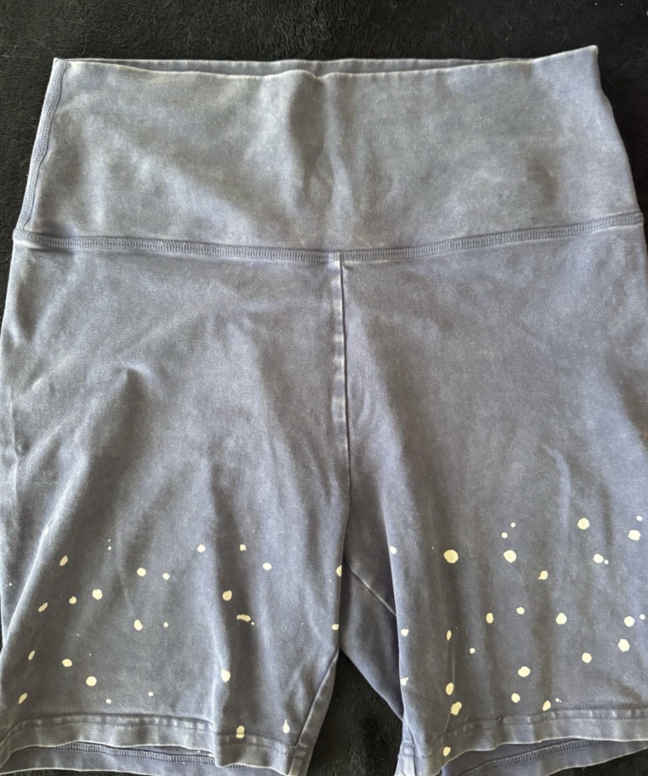 Aerie Gray/Blue Biker Shorts Large