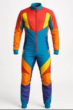 Skydiving Freefly Flying jumpsuit in Unique Color Combination Digital Printing