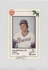 1981 Hostess/Coca-Cola Atlanta Braves Police John Montefusco #24 1md