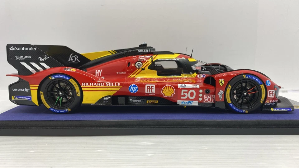 LS18LM048 Looksmart Ferrari 499P AF Corse n.50 Le Mans 2024 Winner 1/18 - Immagine 4 di 4