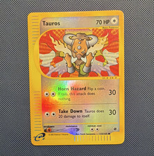 Pokemon TCG Tauros 133/165 Expedition Base Set Reverse Holo English 70 HP on eBay