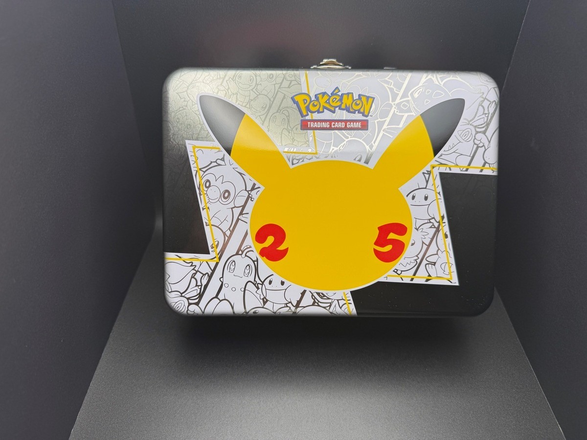 ポケモンカード 25th CelebrationsCollector Chest Pokémon 25th Anniversary Celebrations Collectors Chest Lunchbox