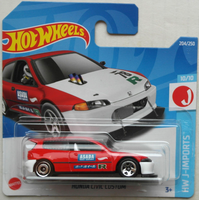 Hot Wheels Honda Civic Custom Rot/Weiß Neu/Ovp Auto Car Mattel Hw Motorsport Pkw