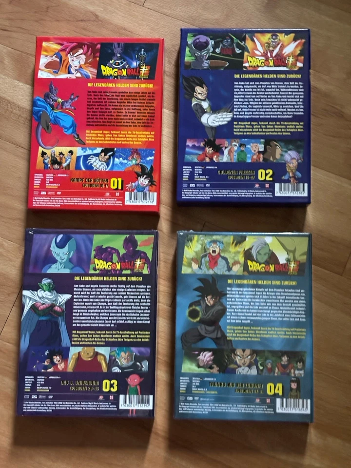 Dragon Ball Super Box 1-4 (3&4 NEU) Anime DVD - Bild 4 von 4