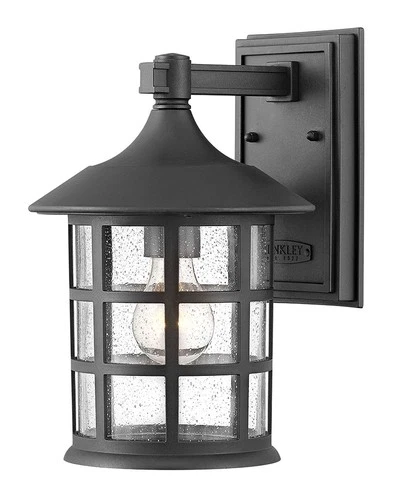 Hinkley Lighting 1864 Freeport 12" Tall Coastal Elements Outdoor - Black - Picture 1 of 12