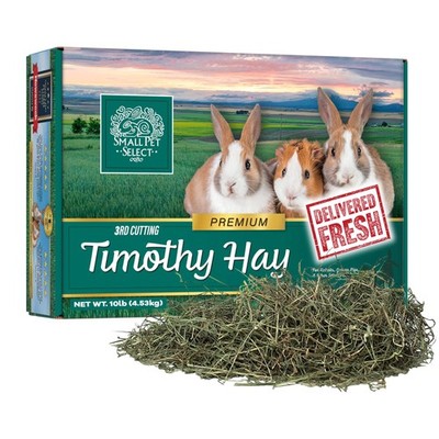 3rd Cutting Super Soft Timothy Hay Pet Food for Picky Eaters, Rabbits, Guinea...