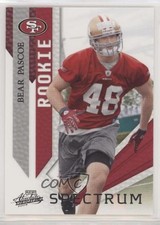 2009 Playoff Absolute Memorabilia Rookie Spectrum Black 17/50 Bear Pascoe 0f6