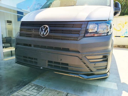 Motordrome Frontsplitter Diffusor VW Crafter Mk2 Facelift Glanz Schwarz - Bild 4 von 6