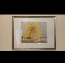 quadro Michele Cascella acquaforte, acquatinta 65,5x86,5