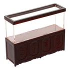 Miniature Fish Tank Desktop Fish Tank Models Sand Table Fish Bowls Decor 1:25