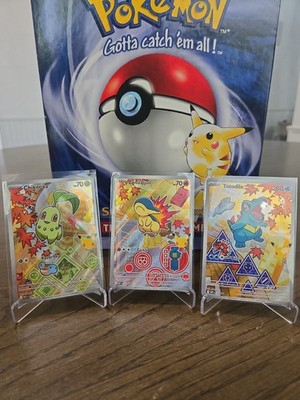 Pokemon TCG First Partner Illustration Collection Series 2 Johto Gen 2 Set 