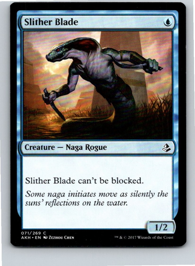 Magic the Gathering Slither Blade Amonkhet MTG Free Shipping!