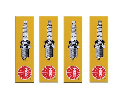 Set 4 NGK Standard Spark Plugs for Yamaha YZ450F 2014-2003 Engine