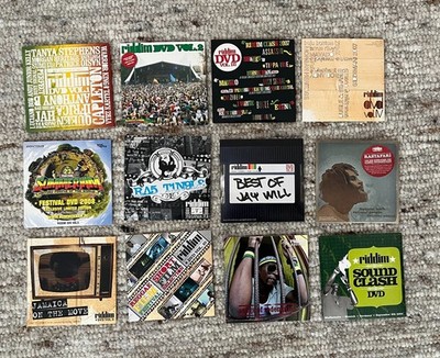 Riddim Magazine 12 DVDs