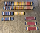 WWII WW2 US MILITARY MEDAL RIBBON BARS