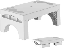 Folding Step Stool for Adults Kids, Heavy Duty Non-Slip Foldable Stepping Stool 