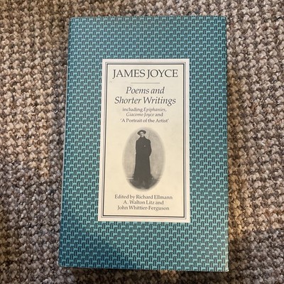 James Joyce Poems & Shorter Writings 1991 Hardcover / DJ