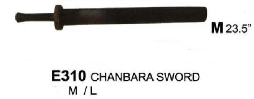 WACOKU COLPITORE CHANBARA Kodachi 60 cm Imbottito per Arti Marziali CHAMBARA KENJUTSU