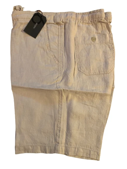SHORTS XXL CASUAL DRAWSTRING PEBBLE By Nove 9