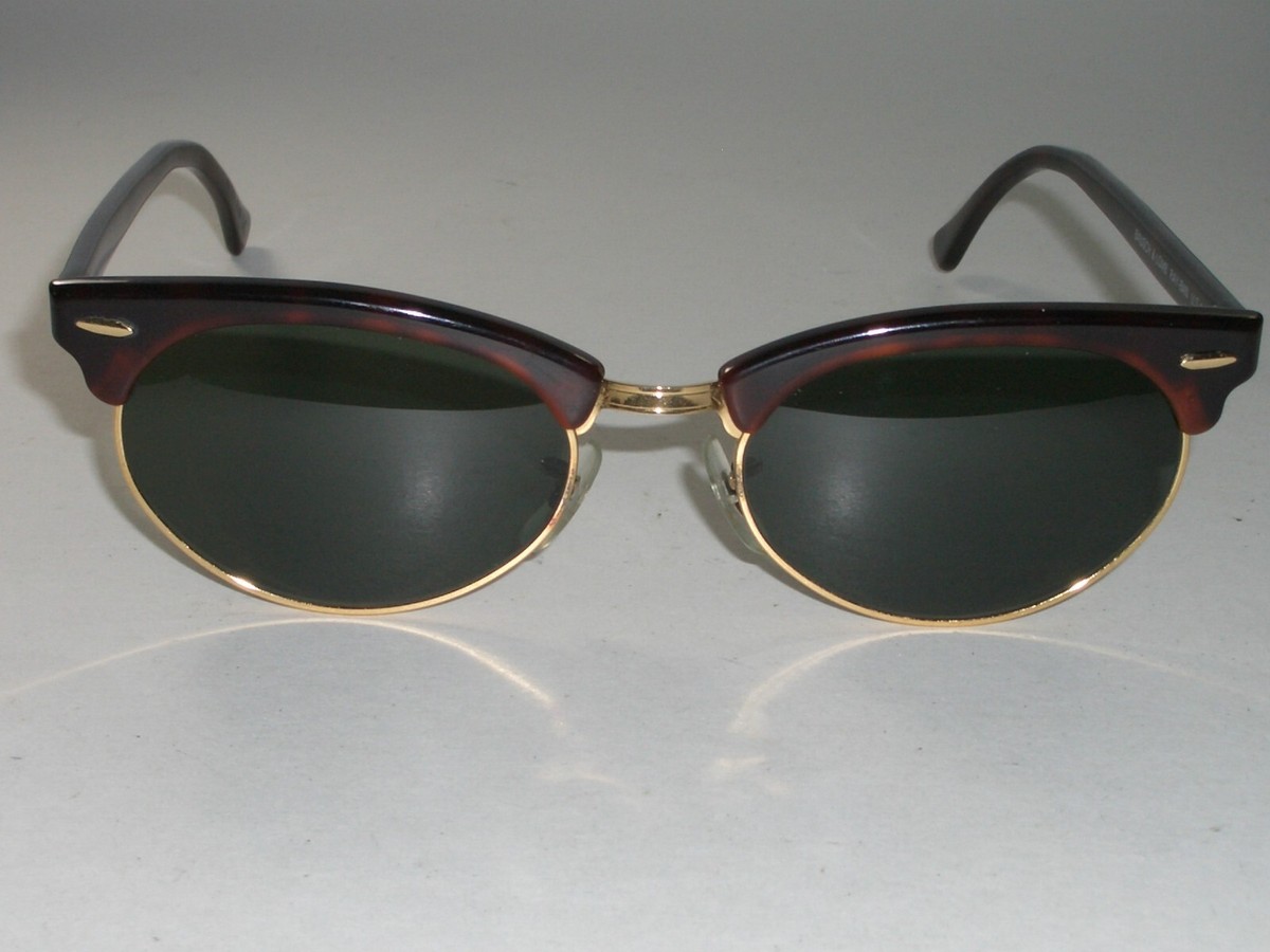 Ray-Ban レイバン ボシュロム クラブマスターオーバル W1264 USA VINTAGE B&L RAY-BAN USA W1264 G15 TORT/GOLD BLEND OVAL