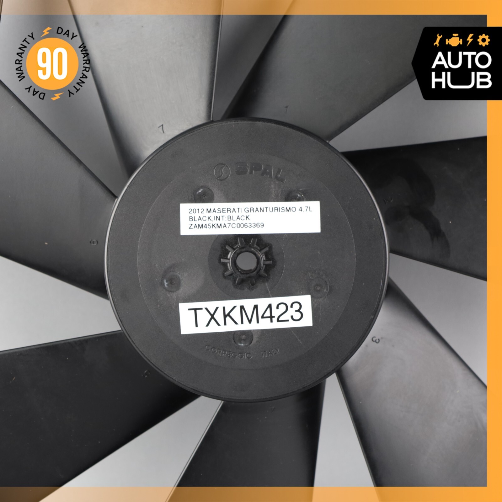 09-19 Maserati GranTurismo M145 Engine Motor Cooling Fan Blade OEM 8k Miles