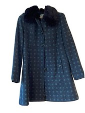Dickins & Jones Coat With Faux Fur Collar