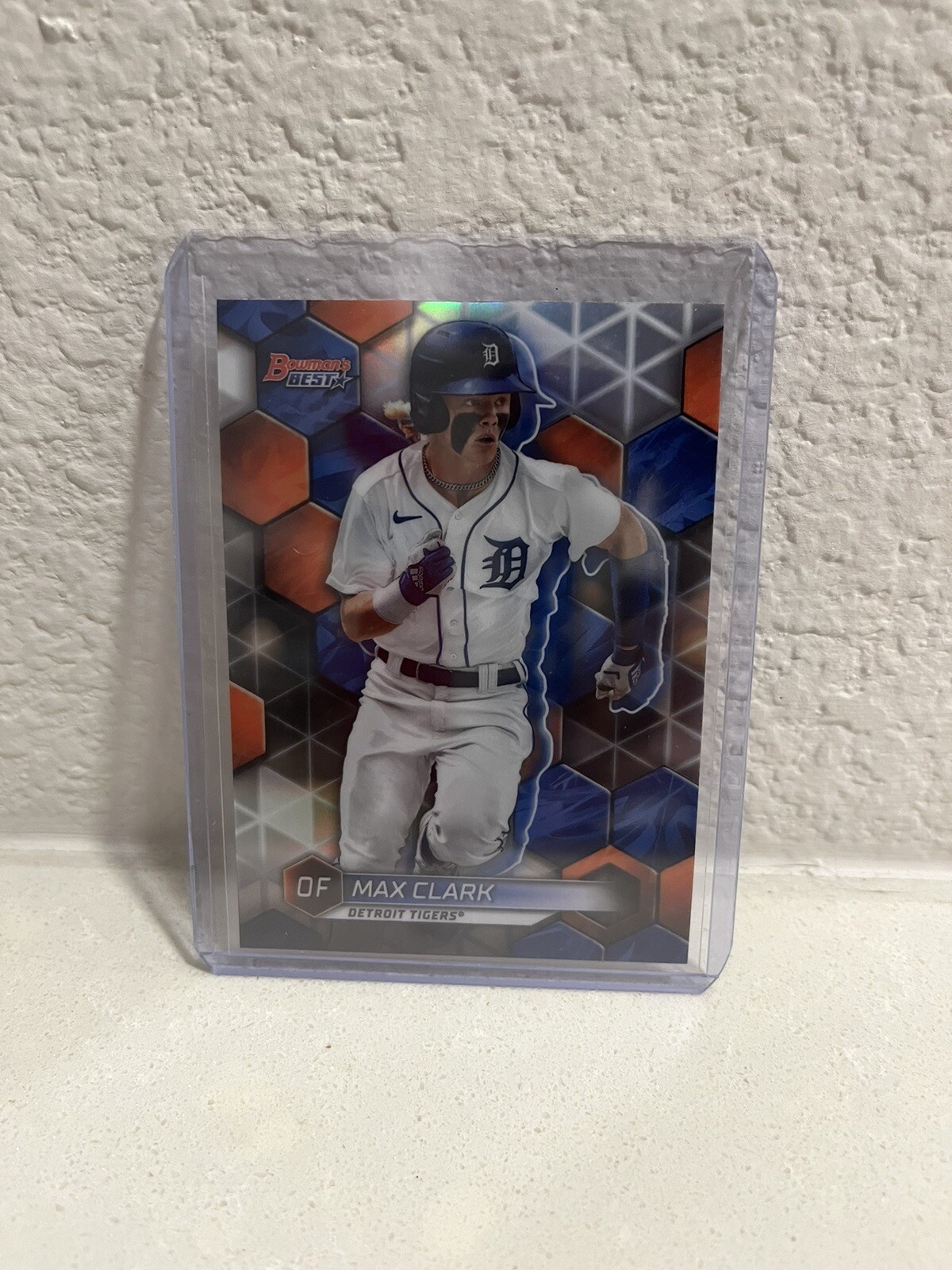 2023 BOWMAN'S BEST Max Clark #TP-23 TOP PROSPECT Refractor Detroit Tigers