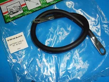 NEW BBT BLACK 16" NEG BATTERY CABLE FITS JOHN DEERE AND MANY BRANDS 195108 BTT