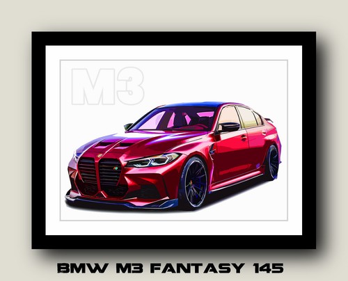 BMW M3 - 40 different CAR POSTER PRINT IMAGE A3 A4 or DIGITAL E30 E46 E36 E90 E9 - Picture 88 of 134