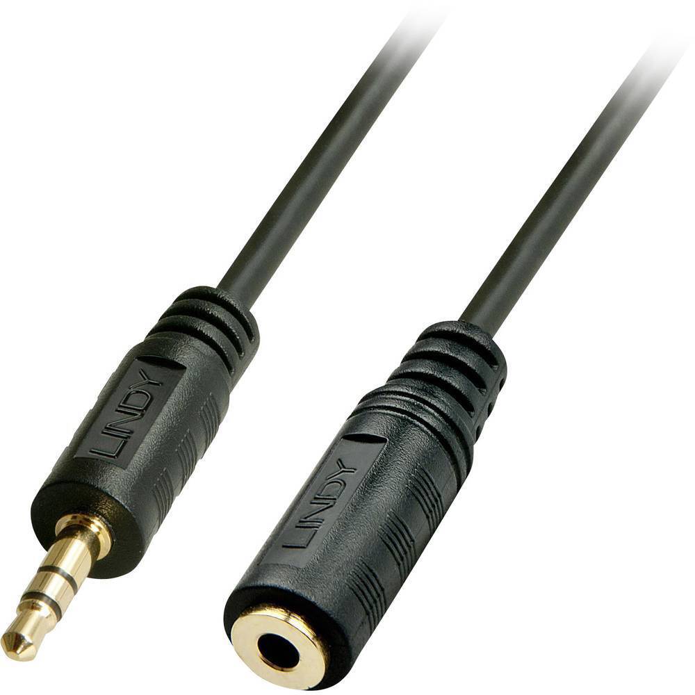 Thumbnail - Lindy 35656 Klinke Audio Verlängerungskabel [1x Klinkenstecker 3.5 Mm