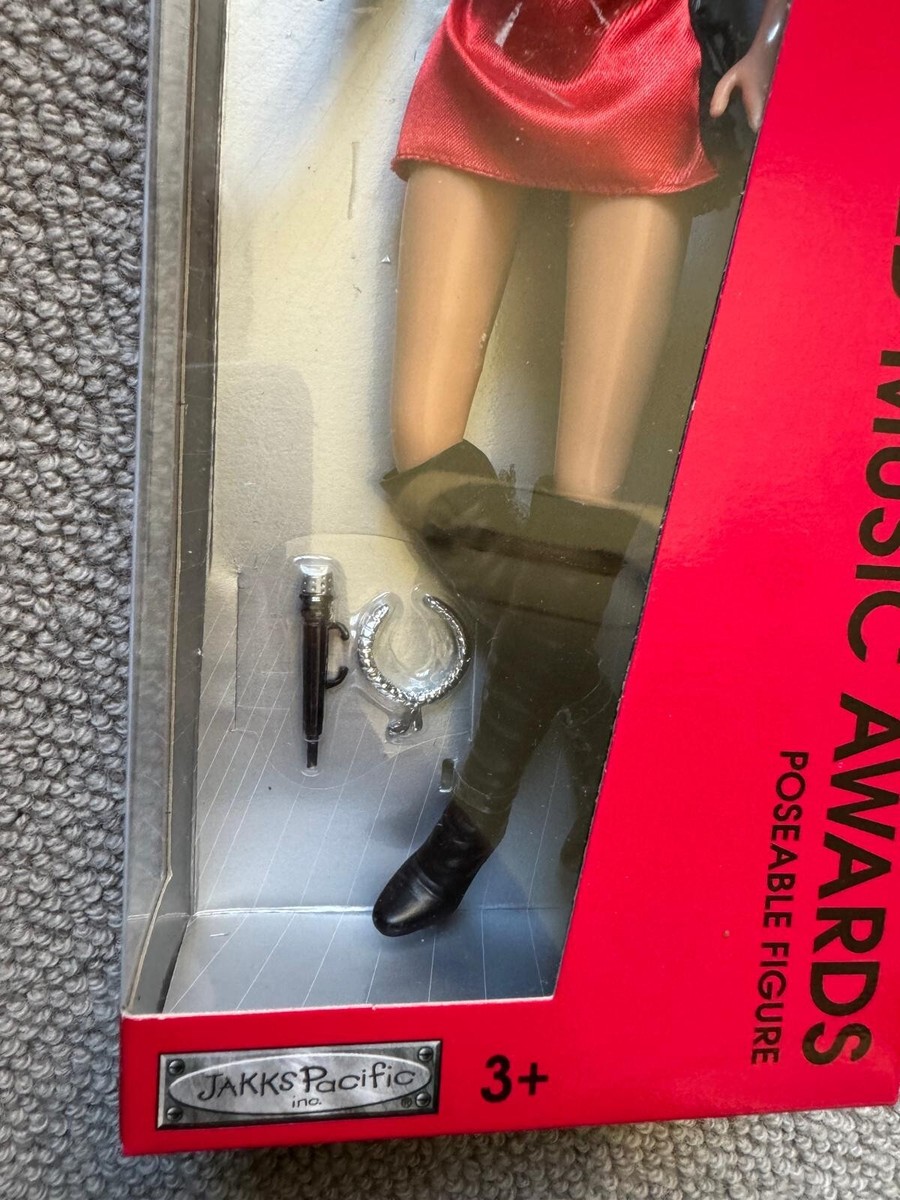 Kylie Minogue 2003 World Music Awards Poseable Doll Figure Jakks