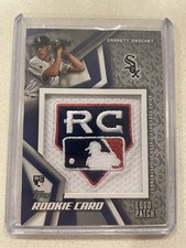 Garrett Crochet 2021 Topps Rookie Logo Patch Card White Sox - #22/70