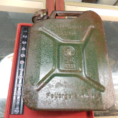 kraftstoff4368ドイツ軍燃料缶5L物入れビンテージ Vintage East German 5 Liter Jerry Can. TGL 4368 Feuergefahrlich | eBay