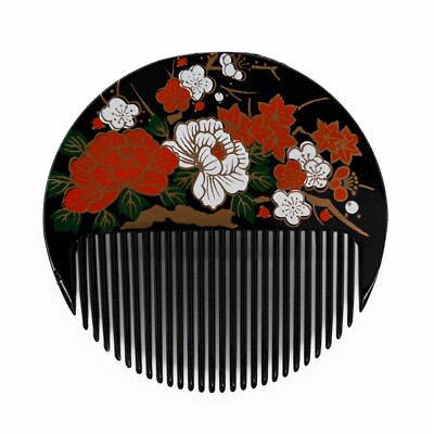 Vintage Japanese Kazari-Kushi Hair Comb Kanzashi Hair Ornament Sept23-D